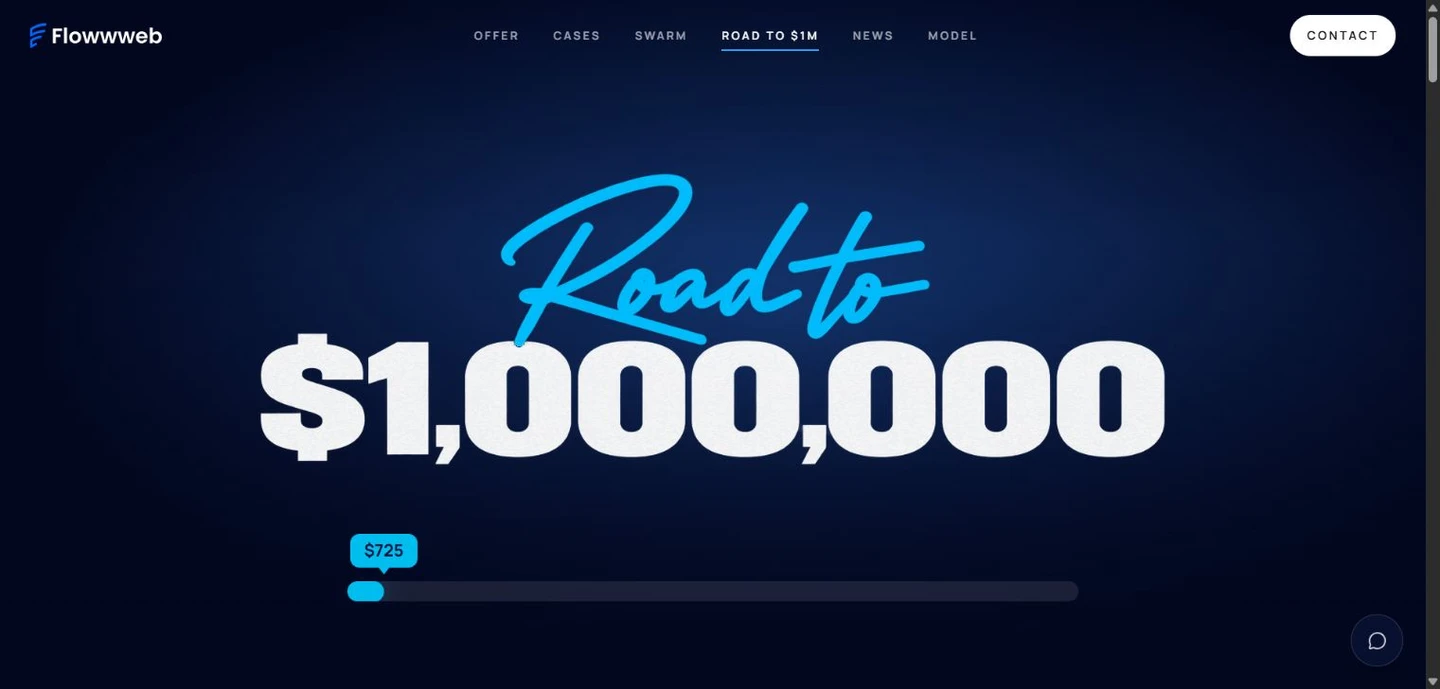 Road to one million dollars — building in public